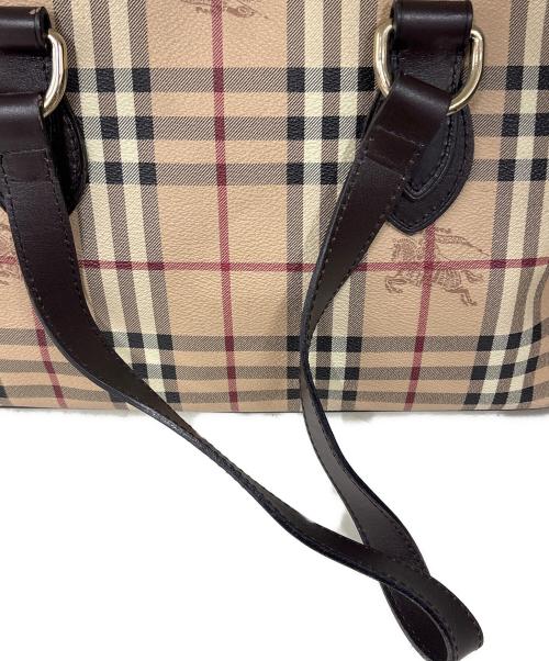 BURBERRY（バーバリー）BURBERRY (バーバリー) トートバッグ　ノバチェック ベージュの古着・服飾アイテム