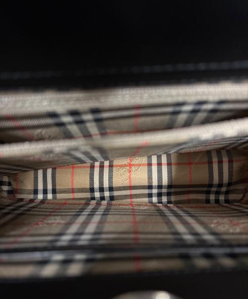 BURBERRY（バーバリー）BURBERRY (バーバリー) トートバッグ ブラックの古着・服飾アイテム