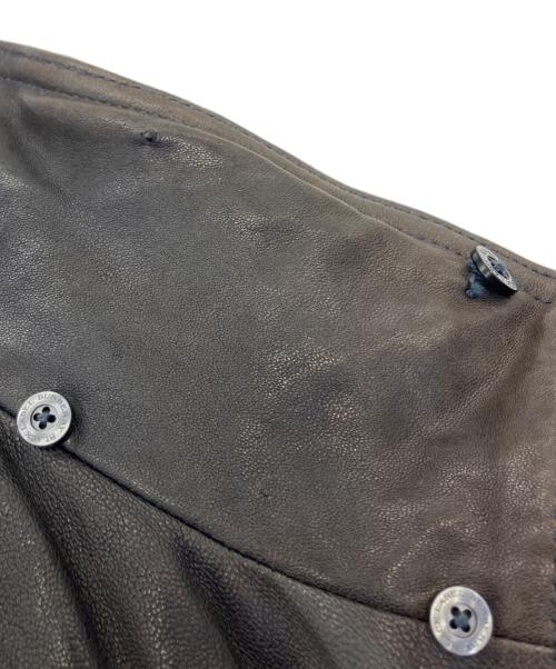 BURBERRY BLACK LABEL（バーバリーブラックレーベル）BURBERRY BLACK LABEL (バーバリーブラックレーベル) レザージャケット ブラウン サイズ:Mの古着・服飾アイテム