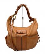 Chloeクロエ）の古着「Chloe　2WAYショルダーバッグ」｜ブラウン