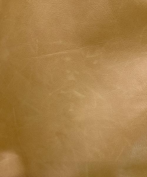Maison Margiela（メゾンマルジェラ）Maison Margiela (メゾンマルジェラ) レザージャケット キャメル サイズ:38の古着・服飾アイテム