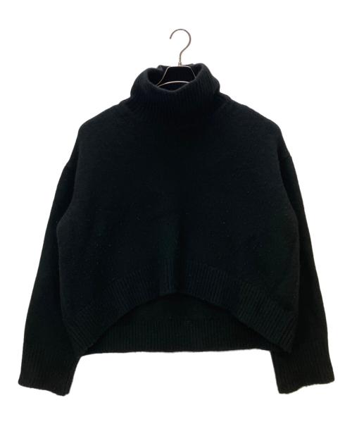 CELINE（セリーヌ）CELINE (セリーヌ) ハイネック チャンキーニット ブラック サイズ:Sの古着・服飾アイテム