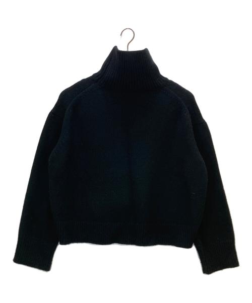 CELINE（セリーヌ）CELINE (セリーヌ) ハイネック チャンキーニット ブラック サイズ:Sの古着・服飾アイテム