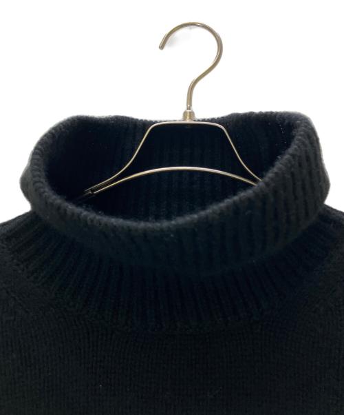 CELINE（セリーヌ）CELINE (セリーヌ) ハイネック チャンキーニット ブラック サイズ:Sの古着・服飾アイテム