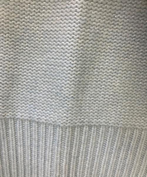 CELINE（セリーヌ）CELINE (セリーヌ) カシミヤチャンキーニット スカイブルー サイズ:XSの古着・服飾アイテム