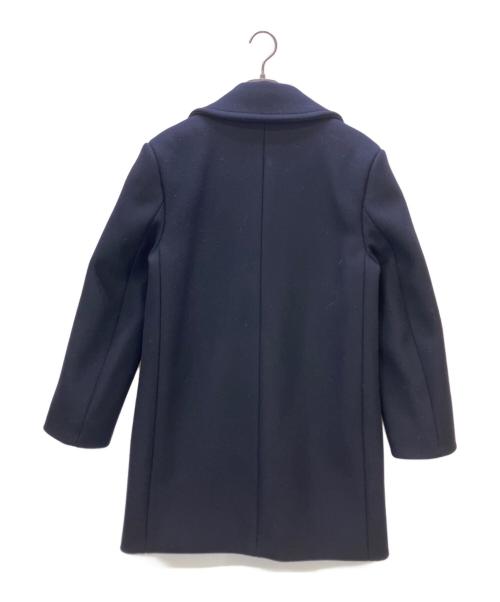 CELINE（セリーヌ）CELINE (セリーヌ) ウール オーバーサイズ Pコート ネイビー サイズ:36の古着・服飾アイテム