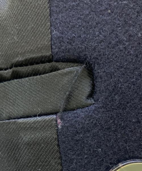 CELINE（セリーヌ）CELINE (セリーヌ) ウール オーバーサイズ Pコート ネイビー サイズ:36の古着・服飾アイテム