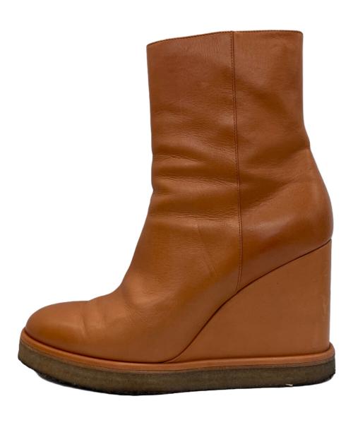CELINE（セリーヌ）CELINE (セリーヌ) ショートブーツ ブラウン サイズ:39の古着・服飾アイテム
