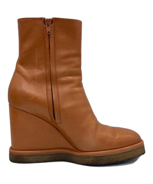CELINE（セリーヌ）CELINE (セリーヌ) ショートブーツ ブラウン サイズ:39の古着・服飾アイテム