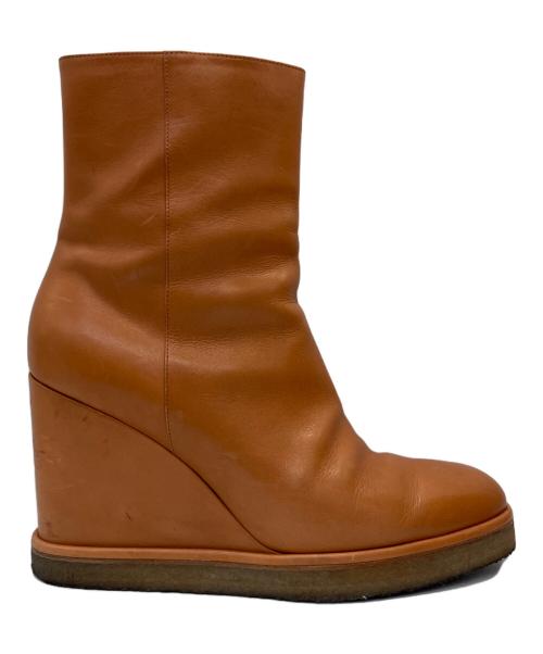 CELINE（セリーヌ）CELINE (セリーヌ) ショートブーツ ブラウン サイズ:39の古着・服飾アイテム