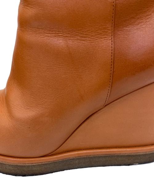 CELINE（セリーヌ）CELINE (セリーヌ) ショートブーツ ブラウン サイズ:39の古着・服飾アイテム