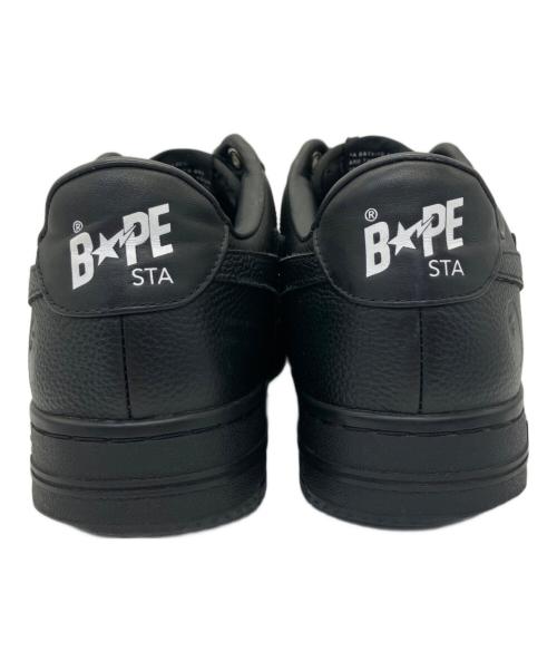 BAPESTA（ベイプスタ）BAPESTA (ベイプスタ) ローカットスニーカー ブラック サイズ:26.5の古着・服飾アイテム