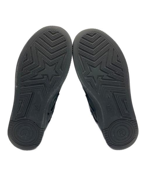 BAPESTA（ベイプスタ）BAPESTA (ベイプスタ) ローカットスニーカー ブラック サイズ:26.5の古着・服飾アイテム