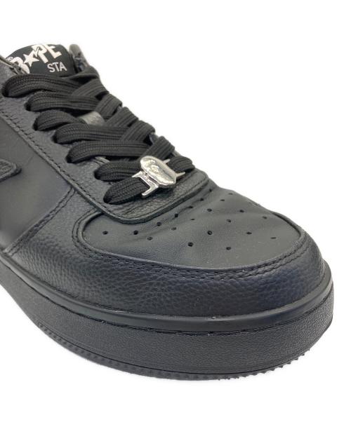 BAPESTA（ベイプスタ）BAPESTA (ベイプスタ) ローカットスニーカー ブラック サイズ:26.5の古着・服飾アイテム