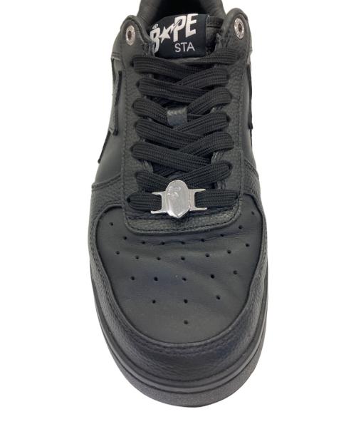 BAPESTA（ベイプスタ）BAPESTA (ベイプスタ) ローカットスニーカー ブラック サイズ:26.5の古着・服飾アイテム