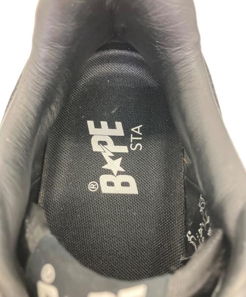 BAPESTA（ベイプスタ）BAPESTA (ベイプスタ) ローカットスニーカー ブラック サイズ:26.5の古着・服飾アイテム