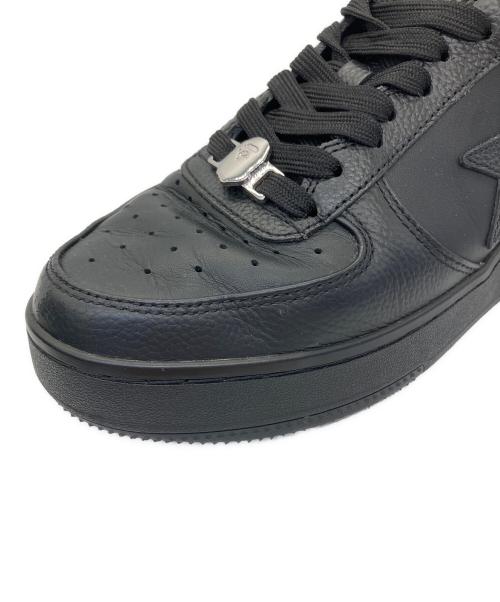 BAPESTA（ベイプスタ）BAPESTA (ベイプスタ) ローカットスニーカー ブラック サイズ:26.5の古着・服飾アイテム
