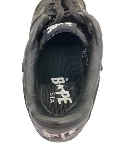 BAPESTA（ベイプスタ）BAPESTA (ベイプスタ) ローカットスニーカー ブラック サイズ:26.5の古着・服飾アイテム