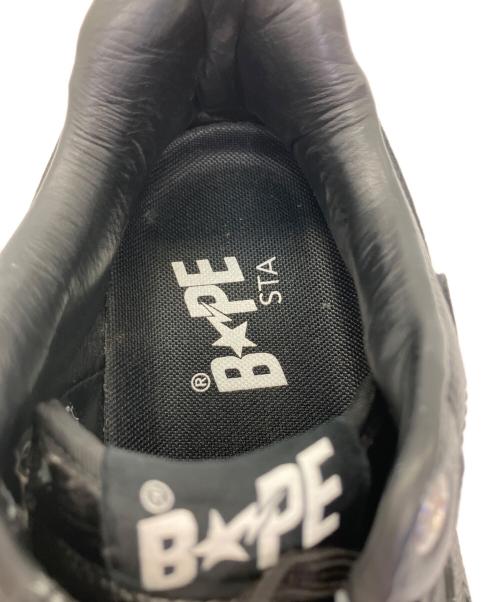 BAPESTA（ベイプスタ）BAPESTA (ベイプスタ) ローカットスニーカー ブラック サイズ:26.5の古着・服飾アイテム