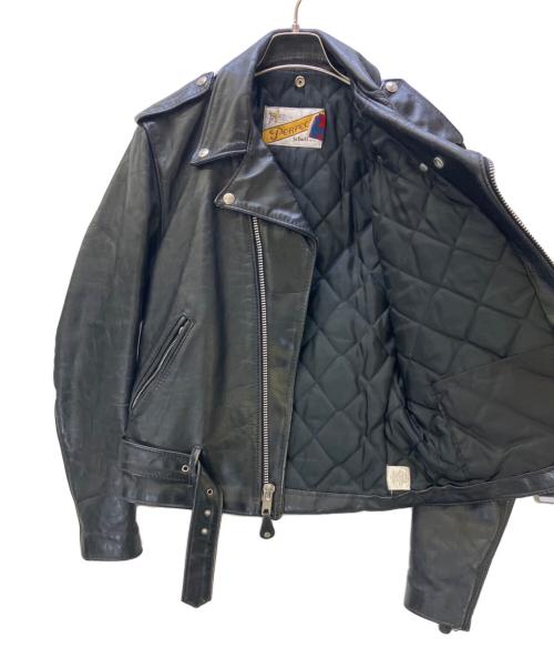 Schott（ショット）Schott (ショット) ライダースジャケット ブラック サイズ:36の古着・服飾アイテム