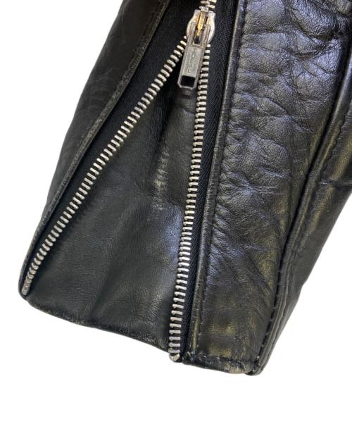 Schott（ショット）Schott (ショット) ライダースジャケット ブラック サイズ:36の古着・服飾アイテム