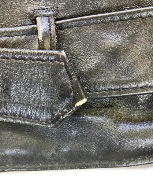 Schott（ショット）Schott (ショット) ライダースジャケット ブラック サイズ:36の古着・服飾アイテム