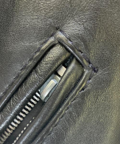 Schott（ショット）Schott (ショット) ライダースジャケット ブラック サイズ:36の古着・服飾アイテム