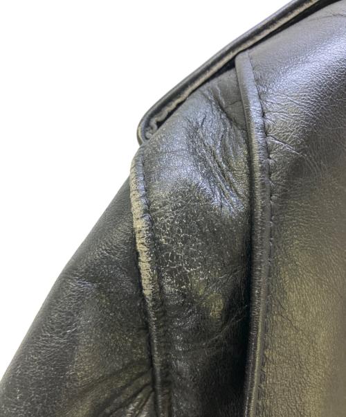 Schott（ショット）Schott (ショット) ライダースジャケット ブラック サイズ:36の古着・服飾アイテム