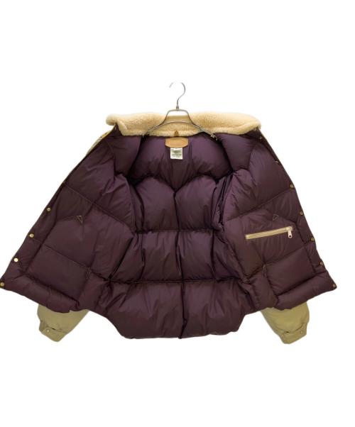 RockyMountainFeatherBed（ロッキーマウンテンフェザーベッド）RockyMountainFeatherBed (ロッキーマウンテンフェザーベッド) ダウンジャケット ベージュ サイズ:42の古着・服飾アイテム