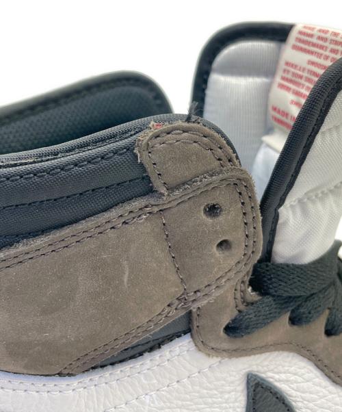 NIKE（ナイキ）NIKE (ナイキ) TRAVIS SCOTT (トラヴィススコット) ミッドカットスニーカー オリーブ サイズ:25cmの古着・服飾アイテム