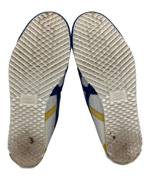 Onitsuka Tiger（オニツカタイガー）Onitsuka Tiger (オニツカタイガー) ローカットスニーカー　ストリートファイターV アーケードエディション ホワイト×ブルー サイズ:25.5の古着・服飾アイテム