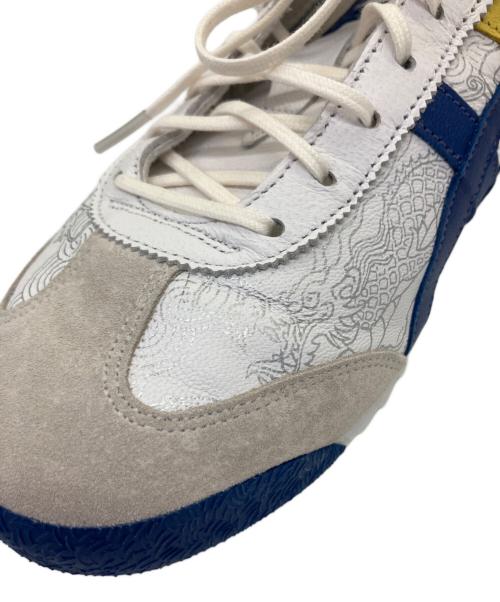 Onitsuka Tiger（オニツカタイガー）Onitsuka Tiger (オニツカタイガー) ローカットスニーカー　ストリートファイターV アーケードエディション ホワイト×ブルー サイズ:25.5の古着・服飾アイテム