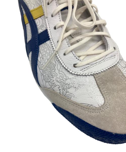 Onitsuka Tiger（オニツカタイガー）Onitsuka Tiger (オニツカタイガー) ローカットスニーカー　ストリートファイターV アーケードエディション ホワイト×ブルー サイズ:25.5の古着・服飾アイテム