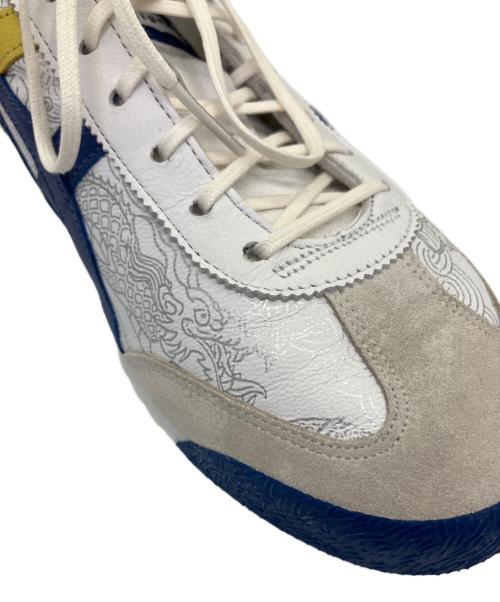 Onitsuka Tiger（オニツカタイガー）Onitsuka Tiger (オニツカタイガー) ローカットスニーカー　ストリートファイターV アーケードエディション ホワイト×ブルー サイズ:25.5の古着・服飾アイテム