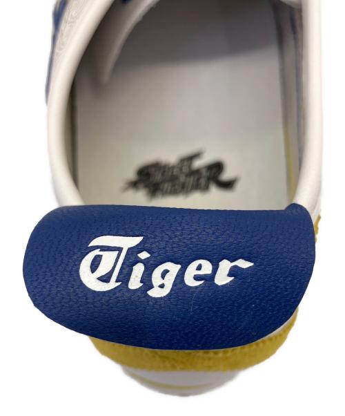 Onitsuka Tiger（オニツカタイガー）Onitsuka Tiger (オニツカタイガー) ローカットスニーカー　ストリートファイターV アーケードエディション ホワイト×ブルー サイズ:25.5の古着・服飾アイテム