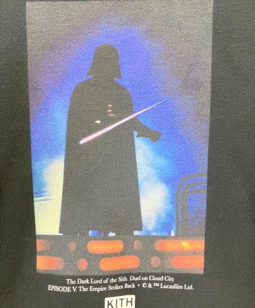 KITH（キス）KITH (キス) STAR WARS (スターウォーズ) スウェット Star Wars Vader Crewneck ブラック サイズ:Sの古着・服飾アイテム