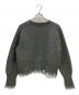 MADISON BLUE (マディソンブルー) 厚手カーディガン PEARL DAMAGE CD BRITISH WOOL グレー サイズ:XS：30000円