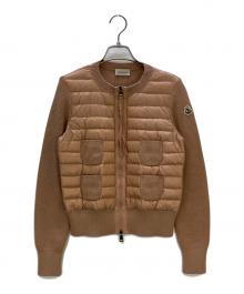 MONCLER（モンクレール）の古着「ジャケット MAGLIONE TRICOT ALLA COREANA」｜ピンク