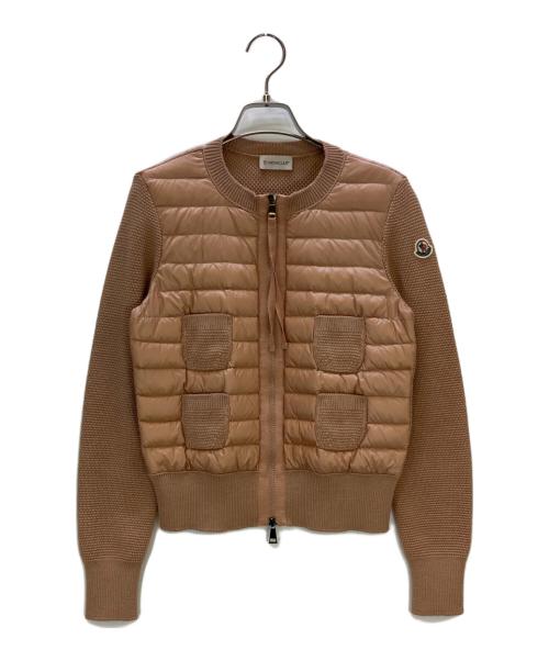 MONCLER（モンクレール）MONCLER (モンクレール) ジャケット MAGLIONE TRICOT ALLA COREANA ピンク サイズ:XSの古着・服飾アイテム