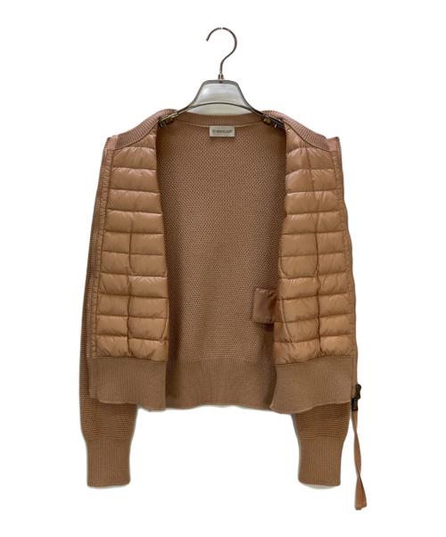 MONCLER（モンクレール）MONCLER (モンクレール) ジャケット MAGLIONE TRICOT ALLA COREANA ピンク サイズ:XSの古着・服飾アイテム
