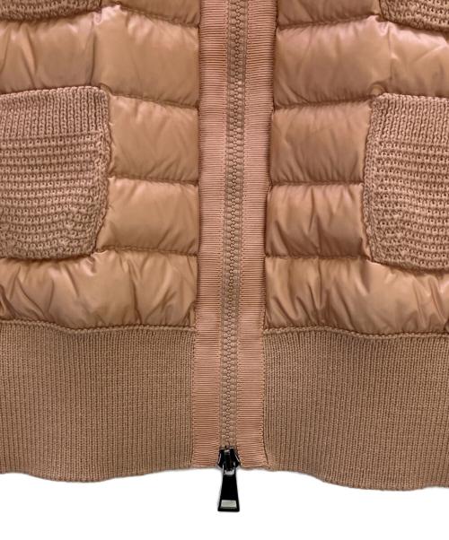 MONCLER（モンクレール）MONCLER (モンクレール) ジャケット MAGLIONE TRICOT ALLA COREANA ピンク サイズ:XSの古着・服飾アイテム