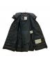 中古・古着 MONCLER (モンクレール) ダウンコート FLAMMETTE GIUBBOTTO ブラック：90000円