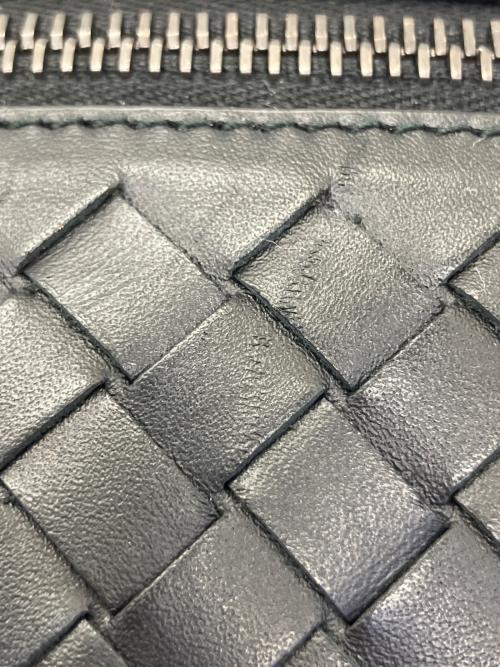 BOTTEGA VENETA（ボッテガベネタ）BOTTEGA VENETA (ボッテガベネタ) ショルダーバッグ イントレチャート ブラックの古着・服飾アイテム