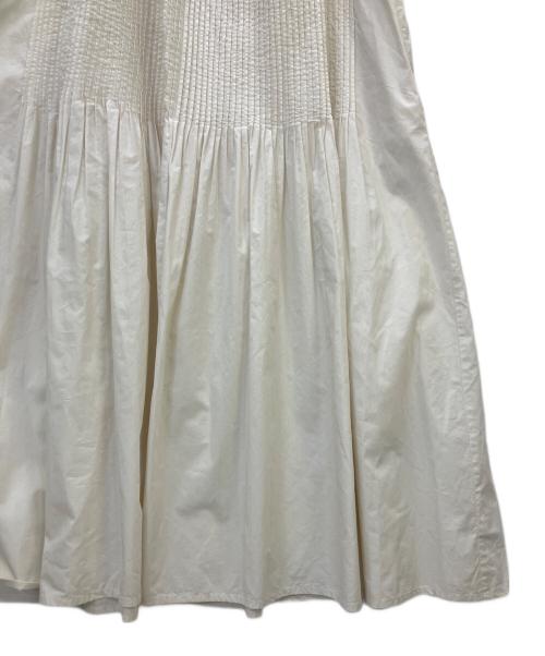 merlette（マーレット）merlette (マーレット) 半袖ワンピース Elna Dress ホワイト サイズ:XXSの古着・服飾アイテム