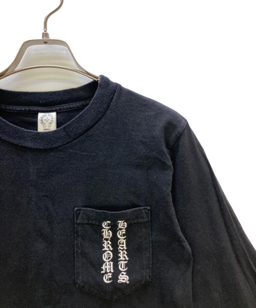 CHROME HEARTS（クロムハーツ）CHROME HEARTS (クロムハーツ) RS3 CROSS L/S TEE ブラック サイズ:Sの古着・服飾アイテム