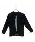 CHROME HEARTS (クロムハーツ) RS3 CROSS L/S TEE ブラック サイズ:S：85000円