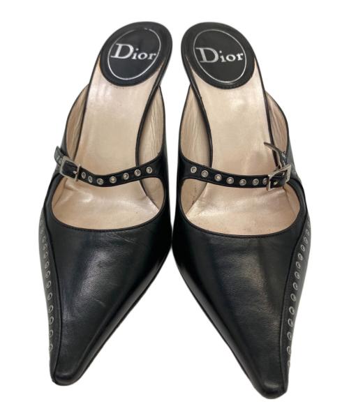 Christian Dior（クリスチャン ディオール）Christian Dior (クリスチャン ディオール) パンプス ブラック サイズ:35の古着・服飾アイテム