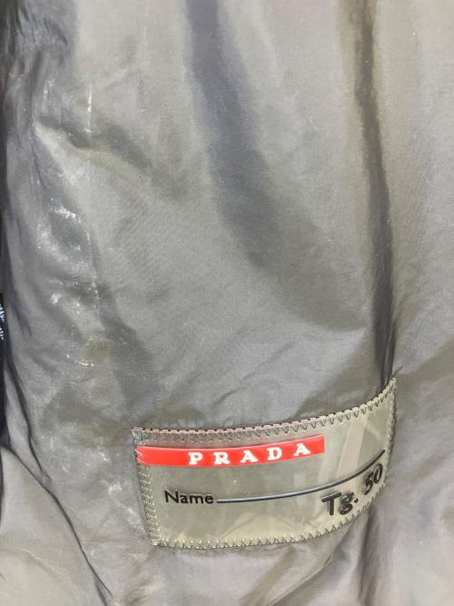 PRADA（プラダ）PRADA (プラダ) ナイロンジャケット グレー サイズ:50の古着・服飾アイテム