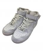 NIKEナイキ）の古着「ハイカットスニーカー　Air Force 1 Mid '07 "White"」｜ホワイト