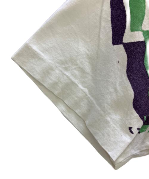 COMME des GARCONS HOMME PLUS（コムデギャルソンオムプリュス）COMME des GARCONS HOMME PLUS (コムデギャルソンオムプリュス) 半袖カットソー ホワイト×オレンジ サイズ:記載なしの古着・服飾アイテム